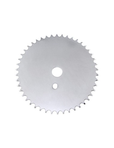 Steel Chainring Js-67 1/2 X 1/8 46t Chrome.